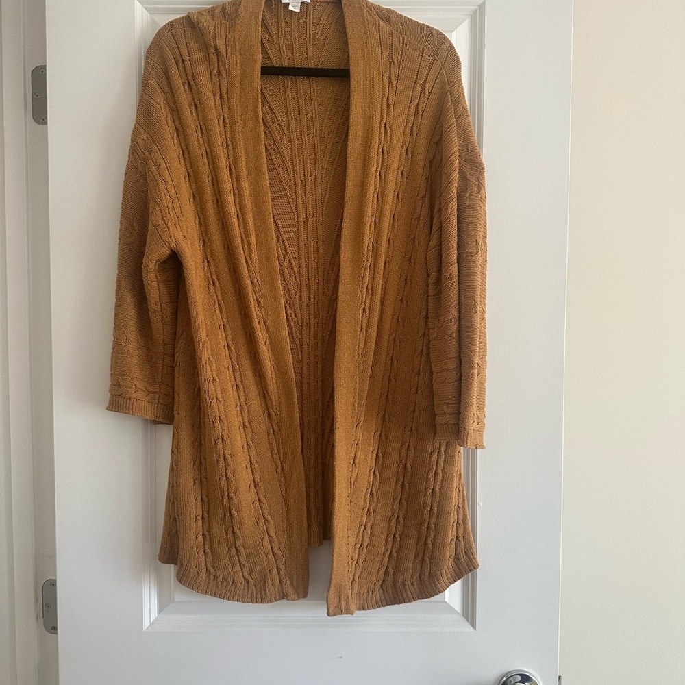 J Jill open cardigan